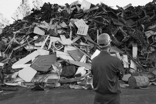 Step-by-step garage clearance process in Hatch End