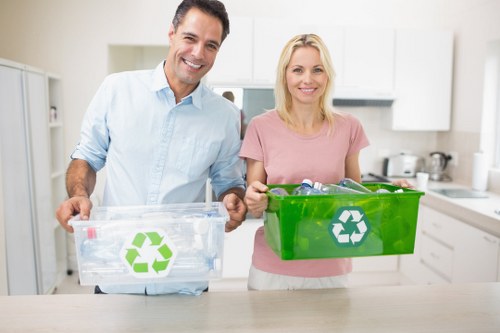 Eco-friendly recycling during office clearance